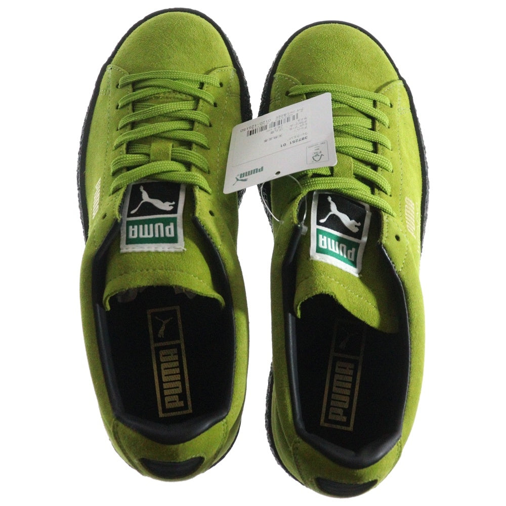 PUMA(プーマ) WEEKEND TART APPLE ウィークエンド スウェードレザー ローカットスニーカー グリーン US8.5/26.5cm 387251-01