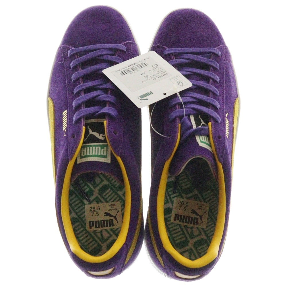 PUMA(プーマ) SUEDE VTG MIJ スウェードレザー ヴィンテージ ローカットスニーカー パープル US8.5/26.5cm 387221-01