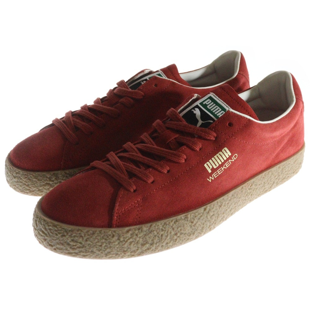 PUMA(プーマ) WEEKEND OG ウィークエンド スウェードレザー ローカットスニーカー レッド US9/27cm 386257-03