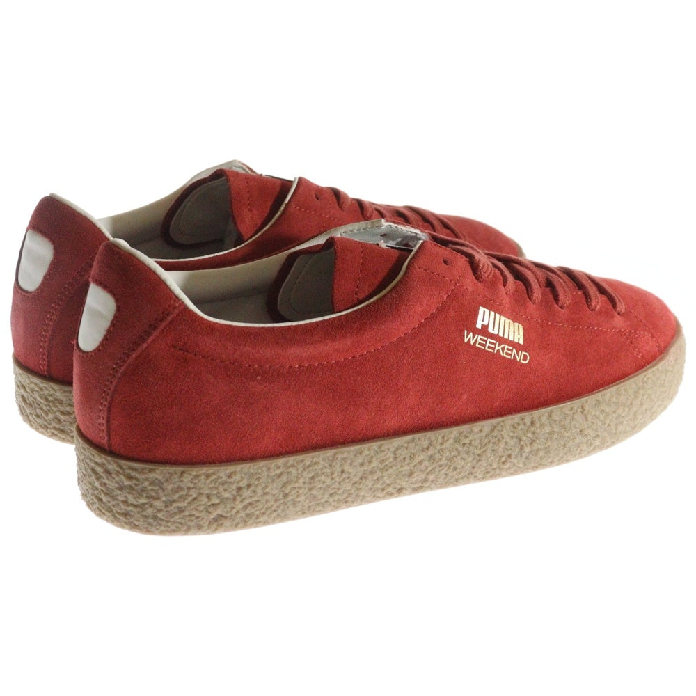 PUMA(プーマ) WEEKEND OG ウィークエンド スウェードレザー ローカットスニーカー レッド US9/27cm 386257-03