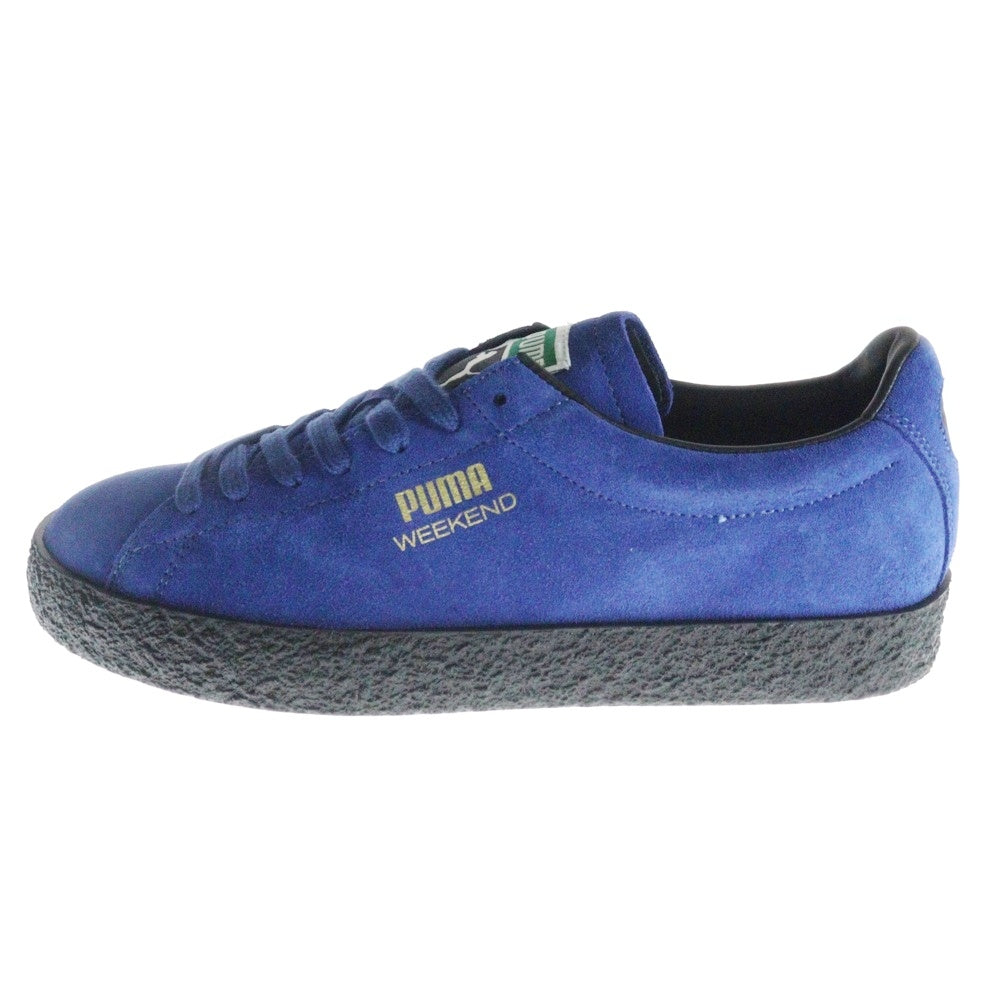 PUMA(プーマ) WEEKEND ウィークエンド スウェードローカットスニーカー ブルー US8.5/26.5cm 387251-02