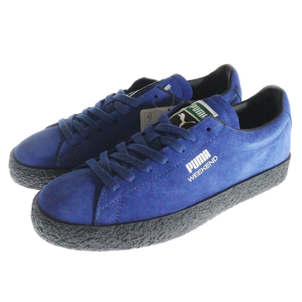PUMA(プーマ) WEEKEND ウィークエンド スウェードローカットスニーカー ブルー US8.5/26.5cm 387251-02