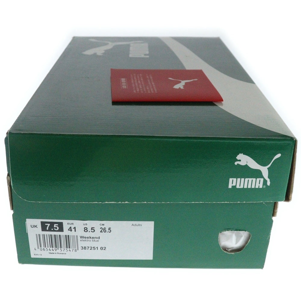 PUMA(プーマ) WEEKEND ウィークエンド スウェードローカットスニーカー ブルー US8.5/26.5cm 387251-02