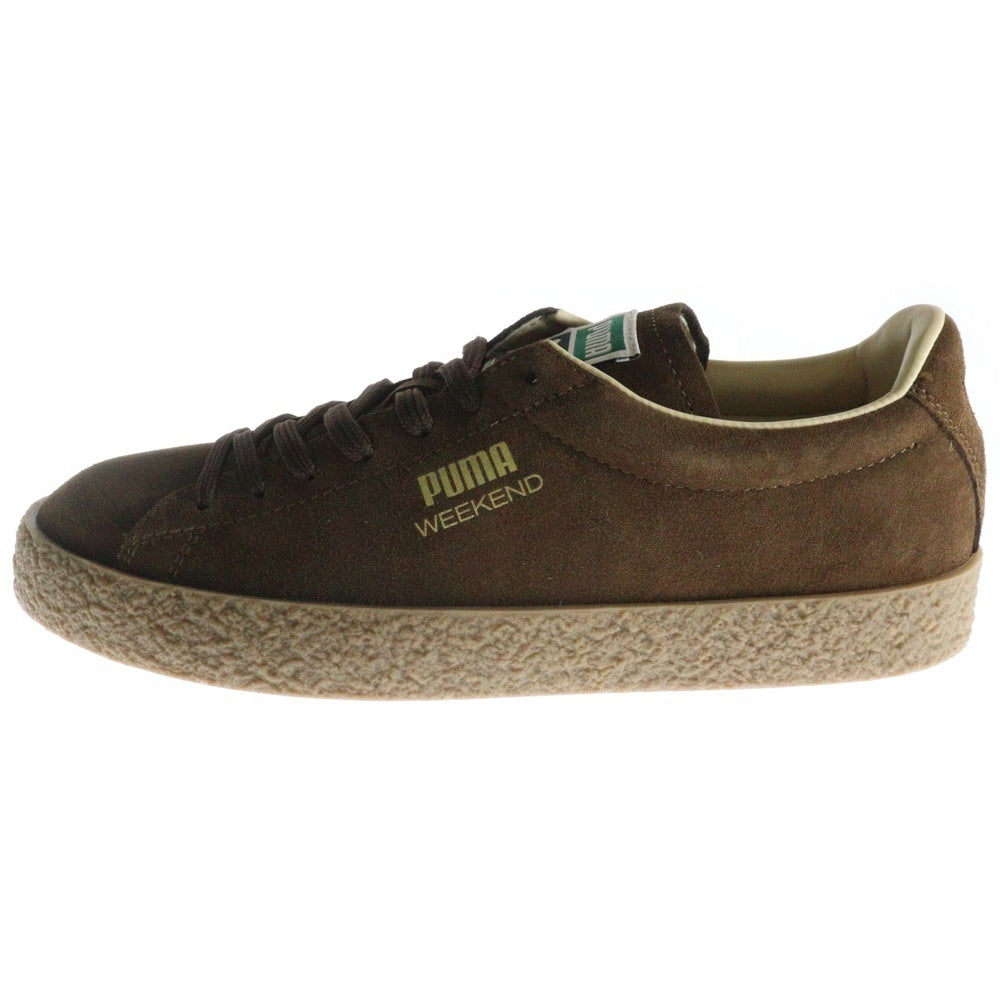 PUMA(プーマ) WEEKEND ウィークエンド スウェードローカットスニーカー ブラウン US8.5/26.5cm 386257-01