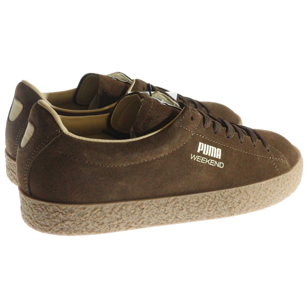 PUMA(プーマ) WEEKEND ウィークエンド スウェードローカットスニーカー ブラウン US8.5/26.5cm 386257-01