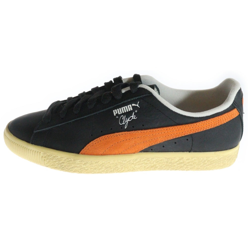 PUMA(プーマ) CLYDE VINTAGE クライド ヴィンテージ レザーローカットスニーカー ブラック US9/27cm 394687-02