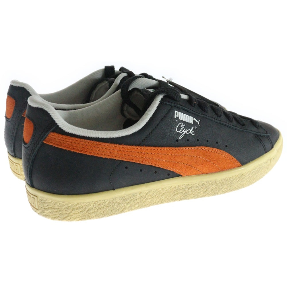 PUMA(プーマ) CLYDE VINTAGE クライド ヴィンテージ レザーローカットスニーカー ブラック US9/27cm 394687-02