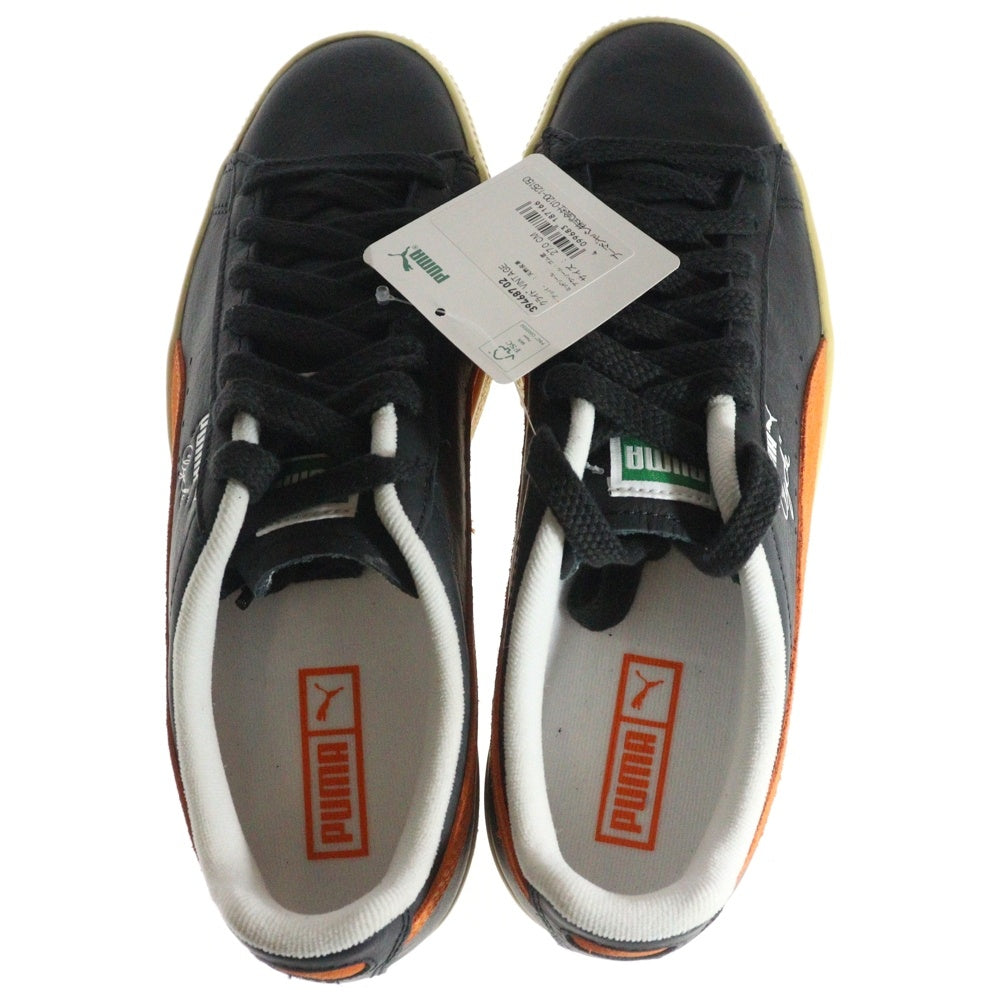 PUMA(プーマ) CLYDE VINTAGE クライド ヴィンテージ レザーローカットスニーカー ブラック US9/27cm 394687-02