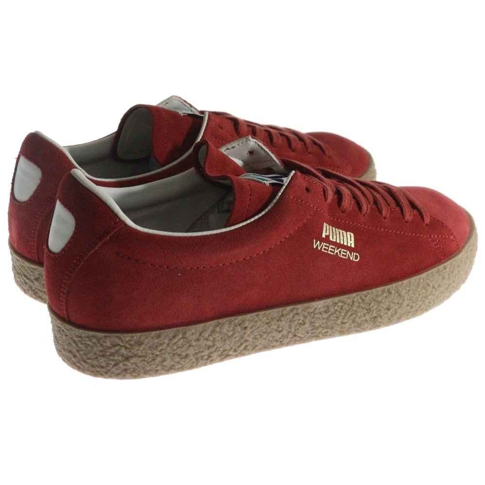 PUMA(プーマ) WEEKEND OG ウィークエンド スウェードレザー ローカットスニーカー レッド US8.5/26.5cm 386257-03
