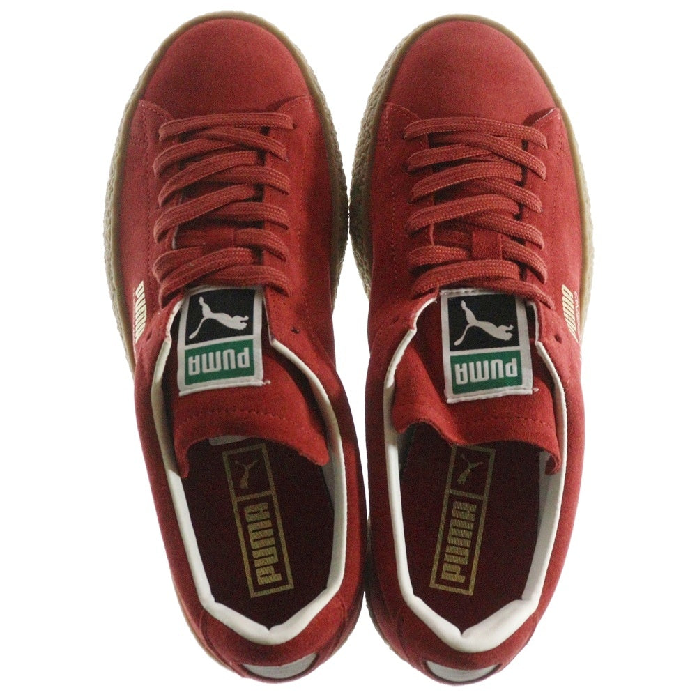 PUMA(プーマ) WEEKEND OG ウィークエンド スウェードレザー ローカットスニーカー レッド US8.5/26.5cm 386257-03