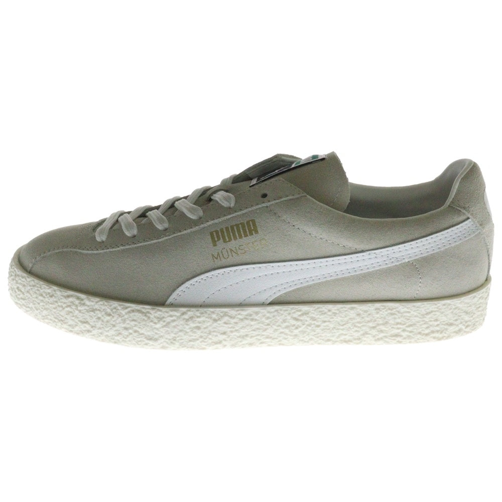PUMA(プーマ) MUENSTER CLASSIC ミュンスター クラシック スウェード ローカットスニーカー ベージュ US9/27cm 383406-01