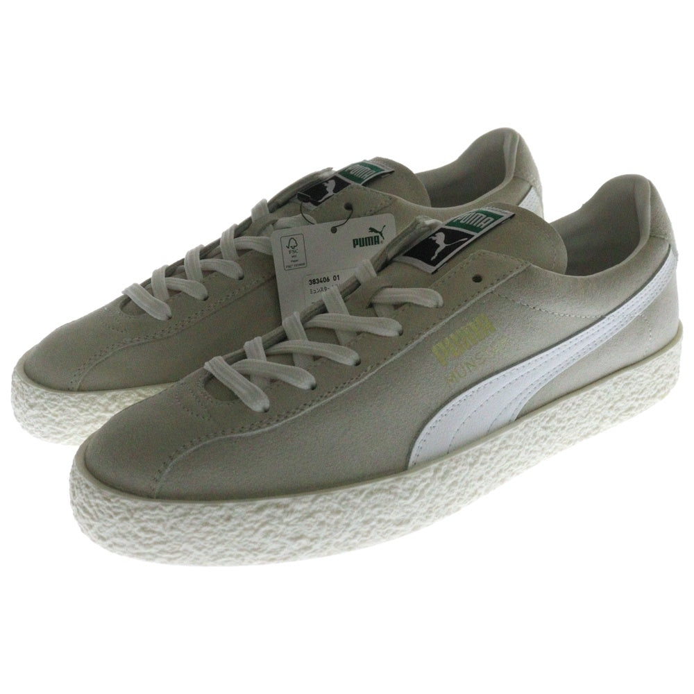 PUMA(プーマ) MUENSTER CLASSIC ミュンスター クラシック スウェード ローカットスニーカー ベージュ US9/27cm 383406-01