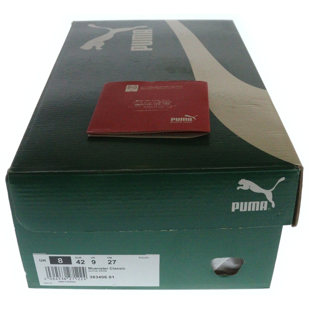 PUMA(プーマ) MUENSTER CLASSIC ミュンスター クラシック スウェード ローカットスニーカー ベージュ US9/27cm 383406-01
