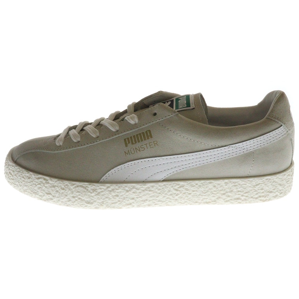 PUMA(プーマ) MUENSTER CLASSIC ミュンスター クラシック スウェード ローカットスニーカー ベージュ US9/27cm 383406-01