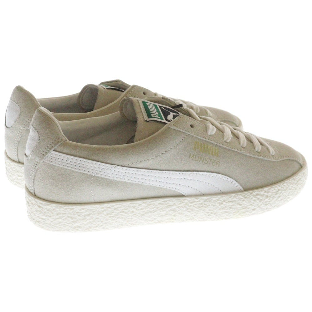 PUMA(プーマ) MUENSTER CLASSIC ミュンスター クラシック スウェード ローカットスニーカー ベージュ US9/27cm 383406-01