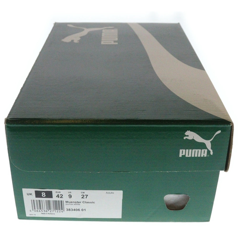 PUMA(プーマ) MUENSTER CLASSIC ミュンスター クラシック スウェード ローカットスニーカー ベージュ US9/27cm 383406-01