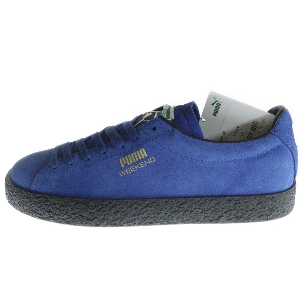 PUMA(プーマ) WEEKEND ウィークエンド スウェードローカットスニーカー ブルー US9/27cm 387251-02