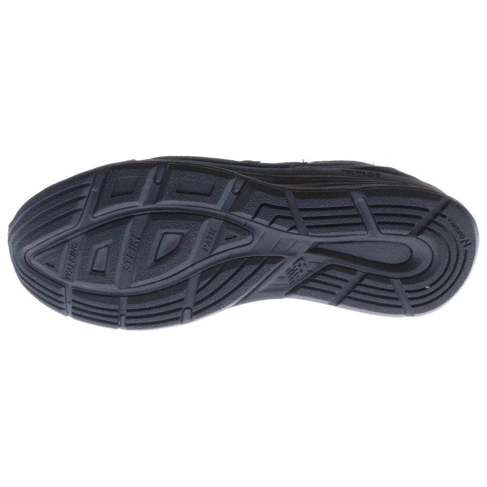 New Balance(ニューバランス) MW880AB4 スウェードレザー メッシュ ローカットスニーカー ブラック US8/26cm