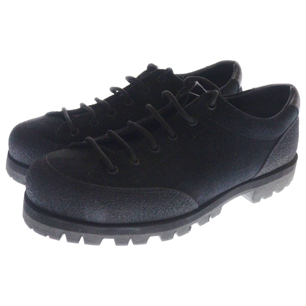 PARABOOT(パラブーツ) MONTANA モンタナ スウェードレザー マウンテン ローカットスニーカー シューズ ブラック 0620