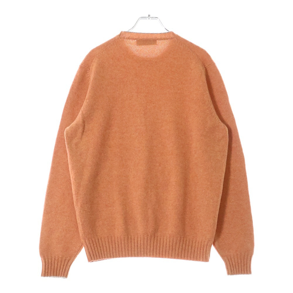 BRUNELLO CUCINELLI(ブルネロクチネリ) カシミヤ ウール ニット セーター オレンジ