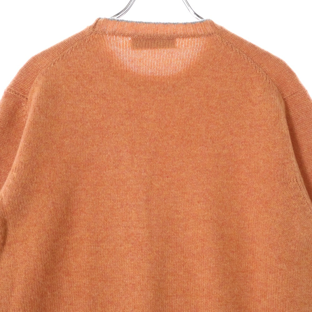 BRUNELLO CUCINELLI(ブルネロクチネリ) カシミヤ ウール ニット セーター オレンジ