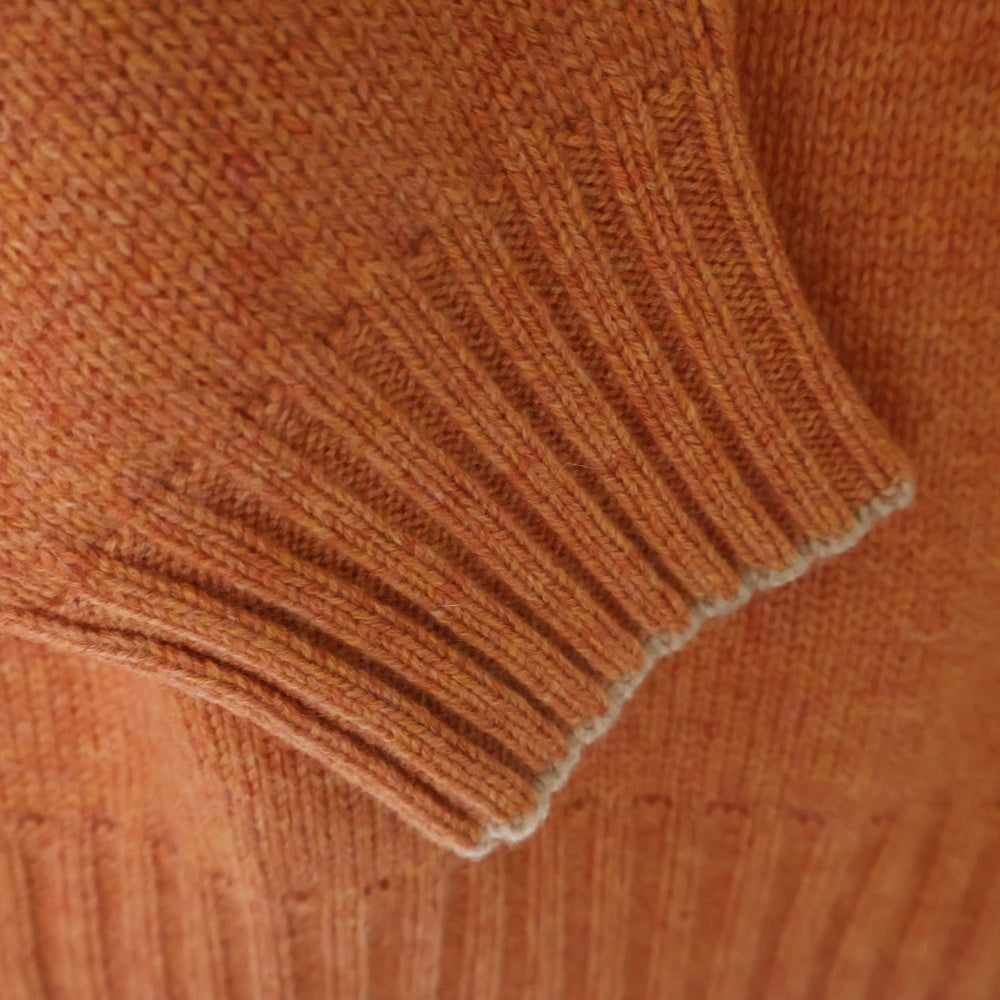 BRUNELLO CUCINELLI(ブルネロクチネリ) カシミヤ ウール ニット セーター オレンジ