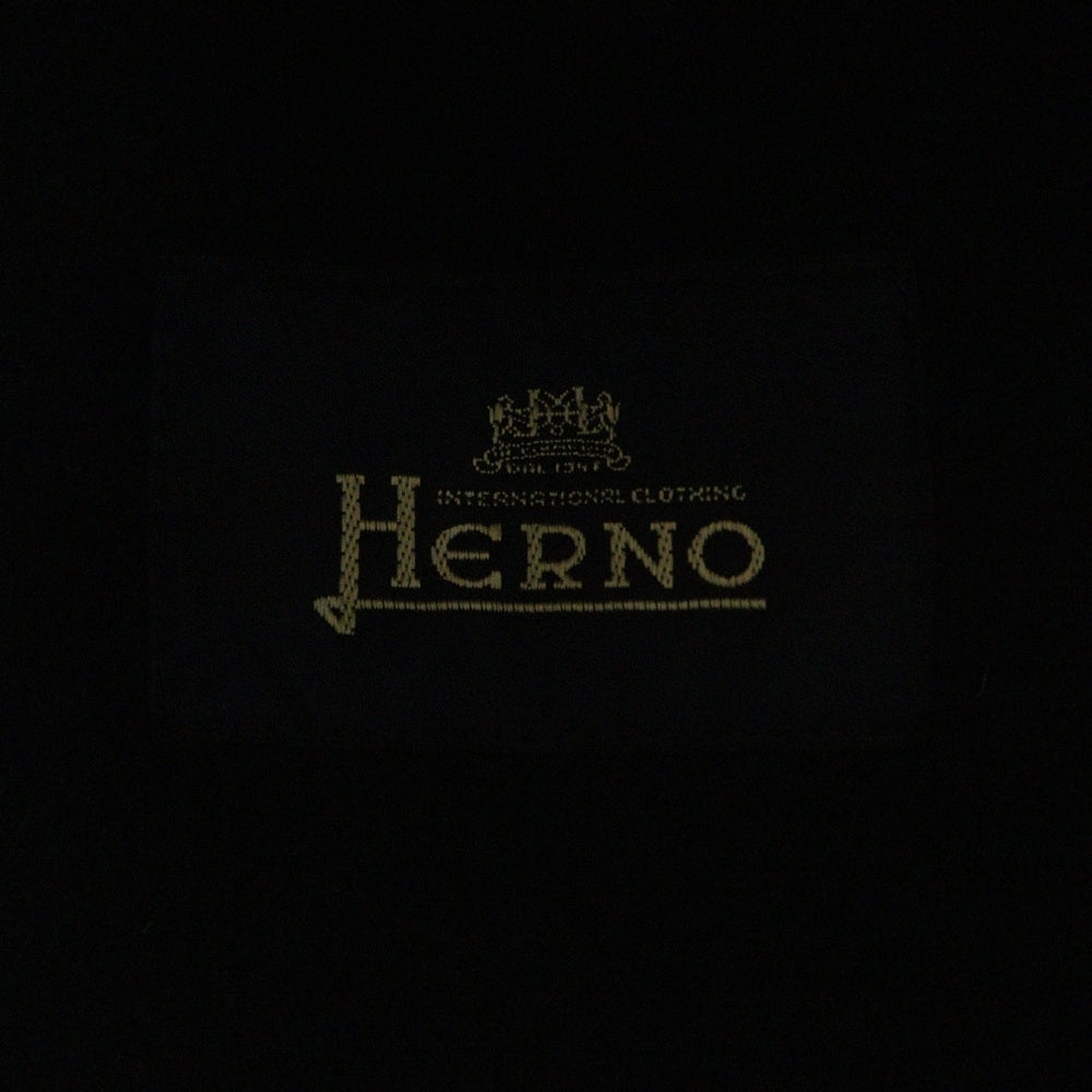 HERNO(ヘルノ) カシミヤ チェスターコート ブラック 216397