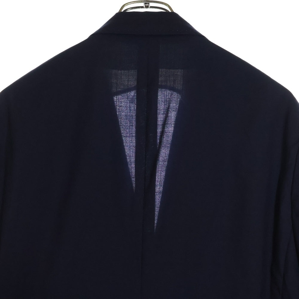 BRUNELLO CUCINELLI(ブルネロクチネリ) コットン ウール 3B ノッチドラペル テーラードジャケット ネイビーDK92502