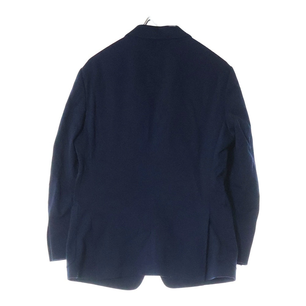 PRADA(プラダ) コットン 2B ノッチドラペル テーラードジャケット ネイビー SD010H S151 1AVC