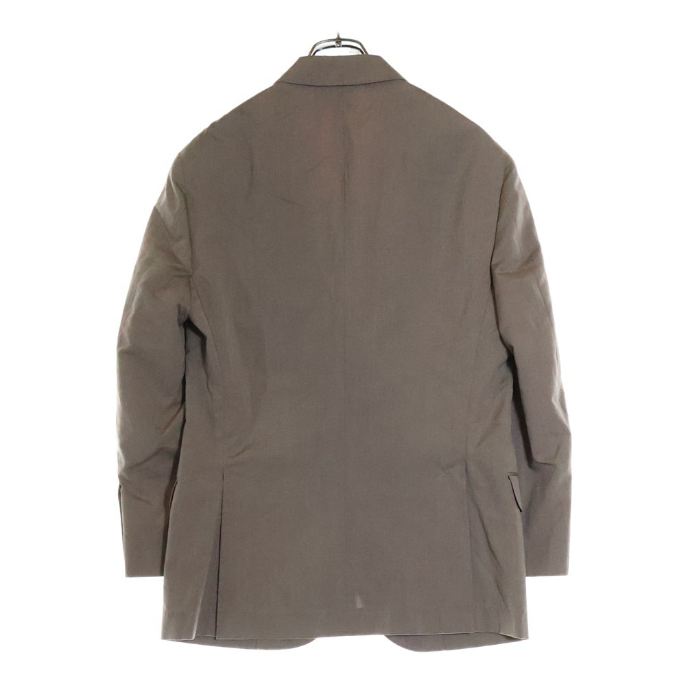 BRUNELLO CUCINELLI(ブルネロクチネリ) コットン 3B ノッチドラペル テーラードジャケット グレージュ