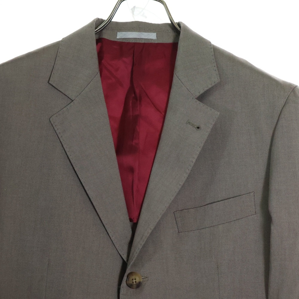 BRUNELLO CUCINELLI(ブルネロクチネリ) コットン 3B ノッチドラペル テーラードジャケット グレージュ