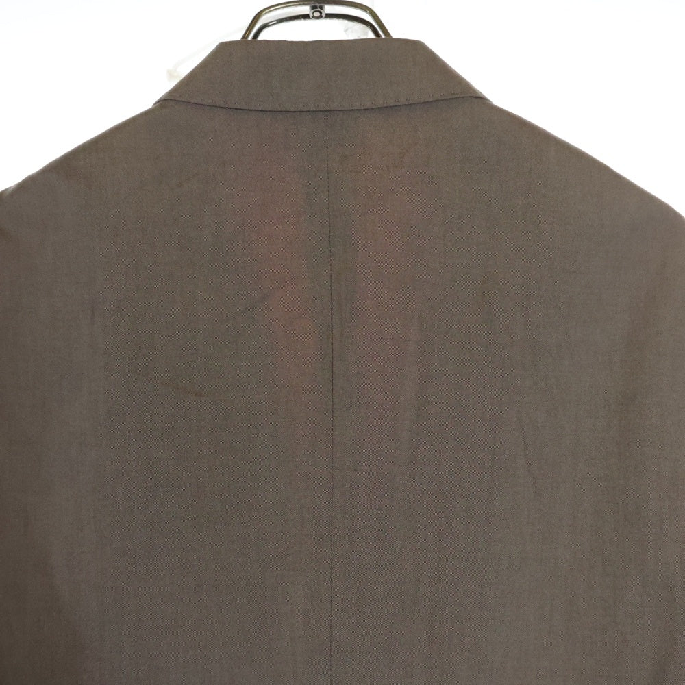 BRUNELLO CUCINELLI(ブルネロクチネリ) コットン 3B ノッチドラペル テーラードジャケット グレージュ