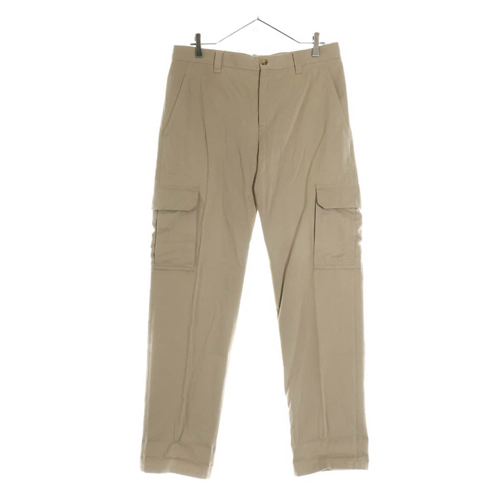 BRUNELLO CUCINELLI(ブルネロクチネリ) センタープレス ジップフライ ミリタリー カーゴパンツ ベージュ