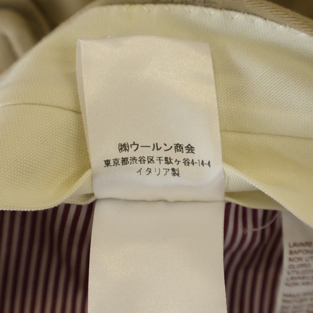 BRUNELLO CUCINELLI(ブルネロクチネリ) センタープレス ジップフライ ミリタリー カーゴパンツ ベージュ
