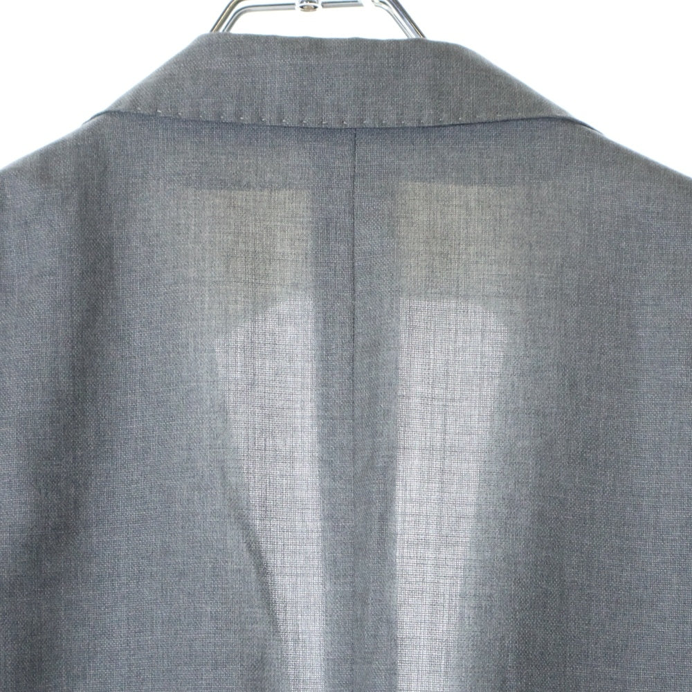 BRUNELLO CUCINELLI(ブルネロクチネリ) 3B ノッチドラペル シングルテーラードジャケット グレー