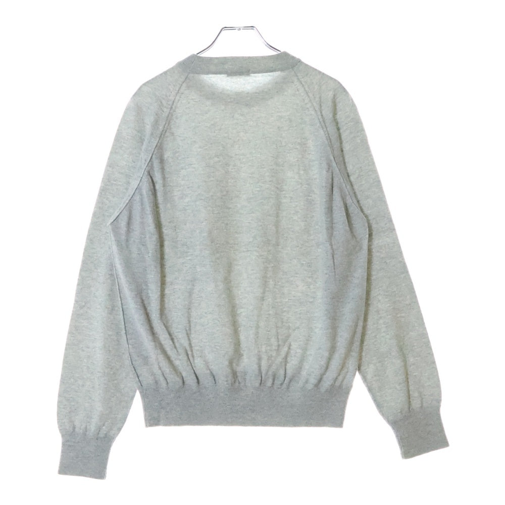 Cruciani(クルチアーニ) カシミヤ クルーネック ニットセーター グレー