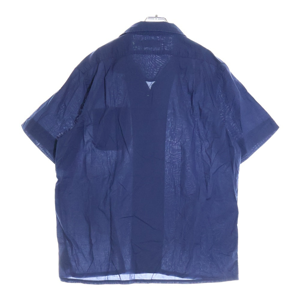 POLO RALPH LAUREN(ポロラルフローレン) ロゴエンブロイダリー フロントポケット 半袖シャツ ネイビー
