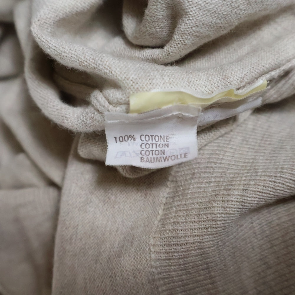 BRUNELLO CUCINELLI(ブルネロクチネリ) コットン Vネック ニット セーター アイボリー