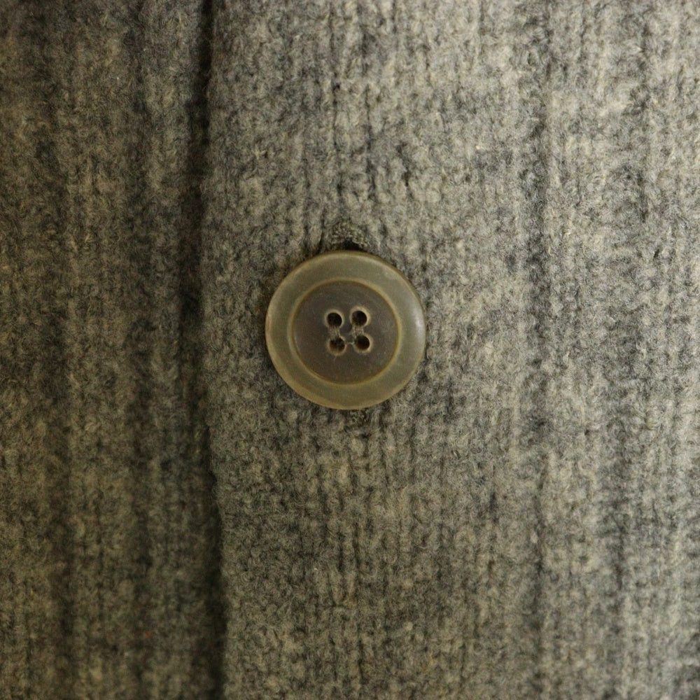 Ermenegildo Zegna(エルメネジルドゼニア) ウール ニット カーディガン グレー D-TK-6297