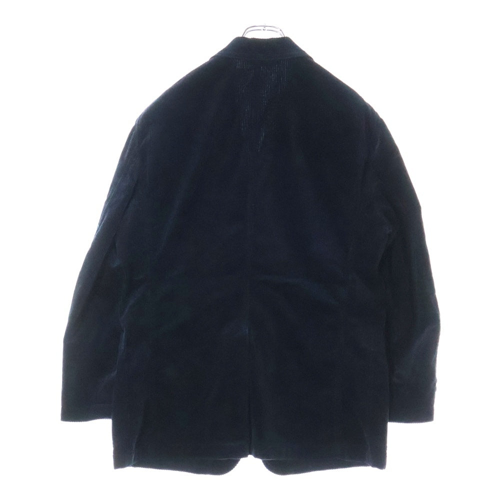 POLO RALPH LAUREN(ポロラルフローレン) コーデュロイ ピーグドラペル 3B テーラードジャケット ネイビー