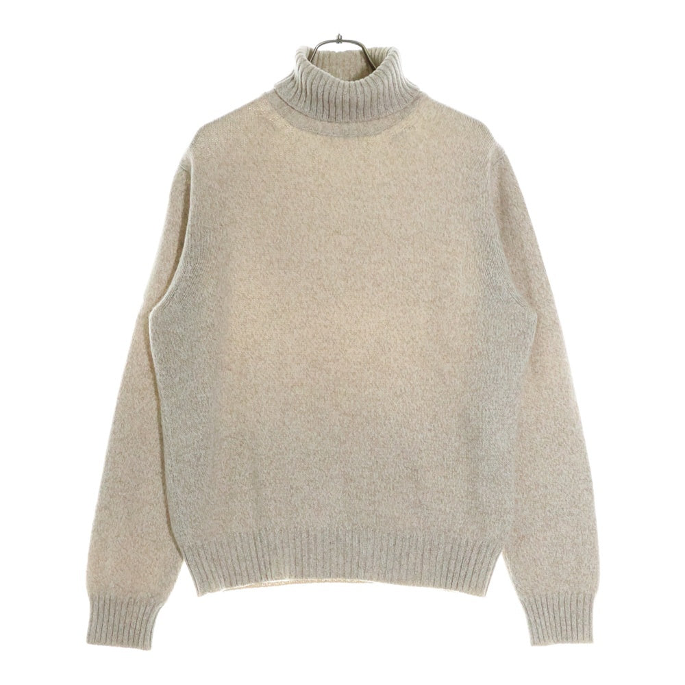 Cruciani(クルチアーニ) カシミヤ タートルネック ニット セーター ベージュ