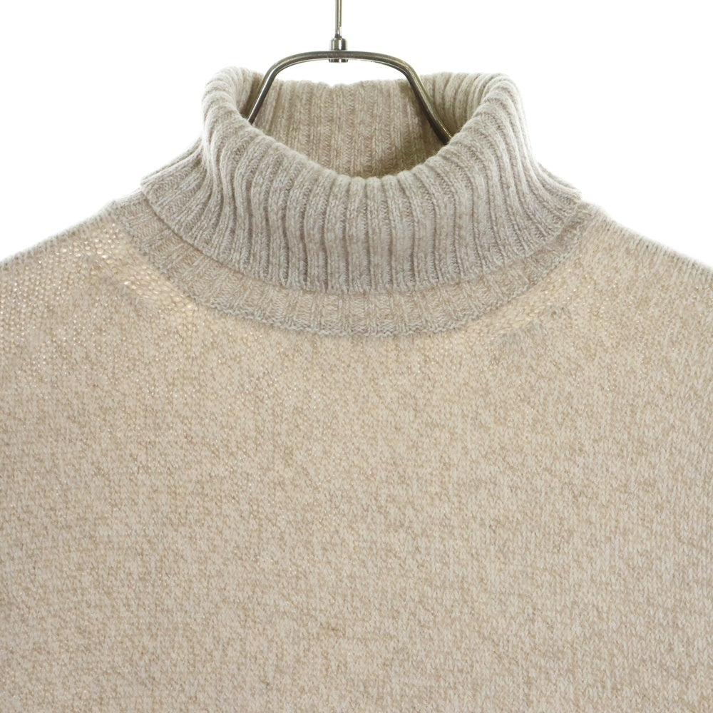 Cruciani(クルチアーニ) カシミヤ タートルネック ニット セーター ベージュ