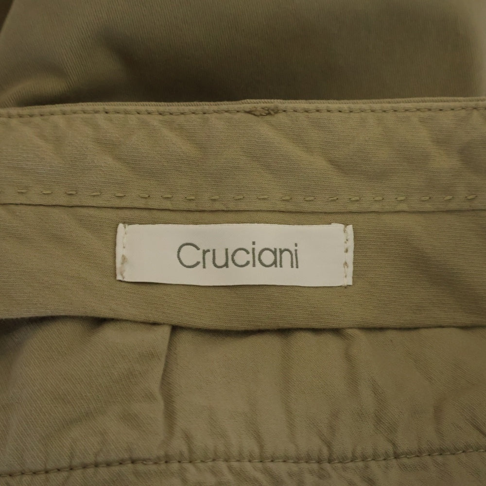 Cruciani(クルチアーニ) コットン ストレート パンツ グレー CU20.500