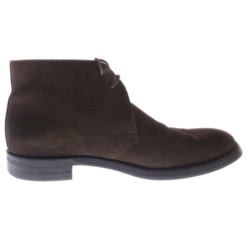 Crockett&Jones(クロケットアンドジョーンズ) CHERTSEY チャートシー スウェードレザー チャッカブーツ ブラウン J1645