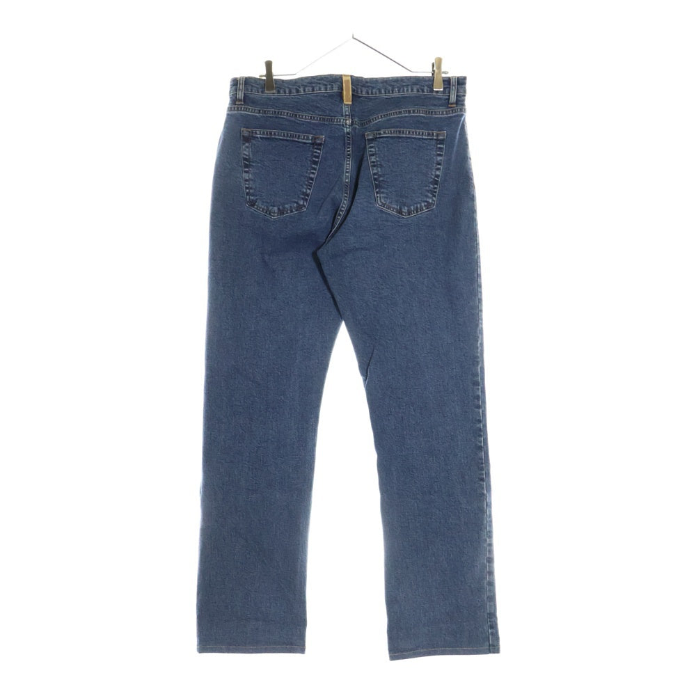 Loro Piana(ロロピアーナ) ジップフライ ストレート デニムパンツ インディゴ