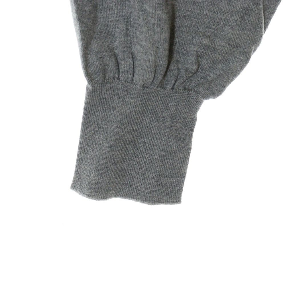 BRUNELLO CUCINELLI(ブルネロクチネリ) コットン クルーネック ニット セーター グレー