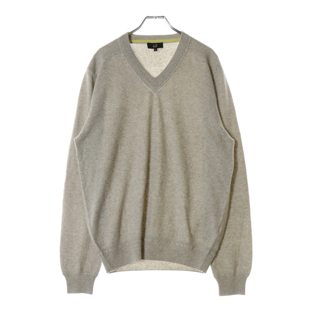 dunhill(ダンヒル) カシミヤ Vネック ニット セーター グレー