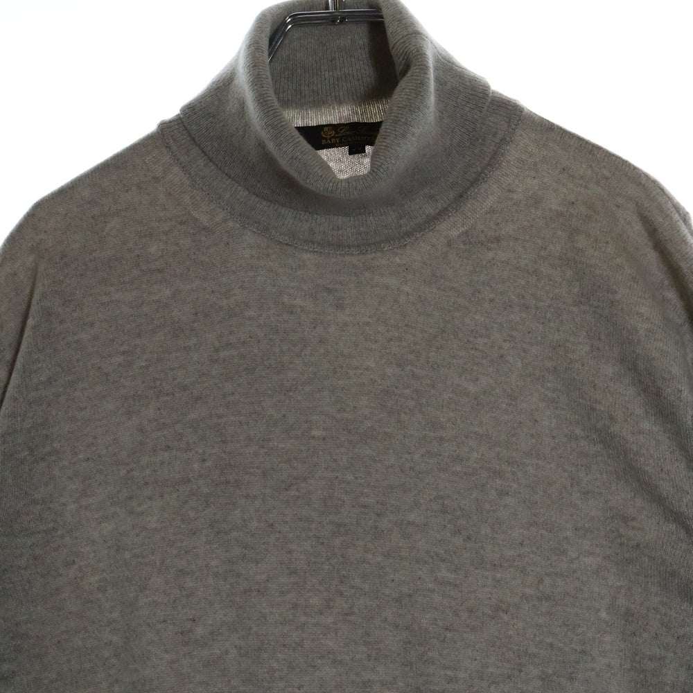 Loro Piana(ロロピアーナ) ベビーカシミヤ タートルネック ニット セーター グレー