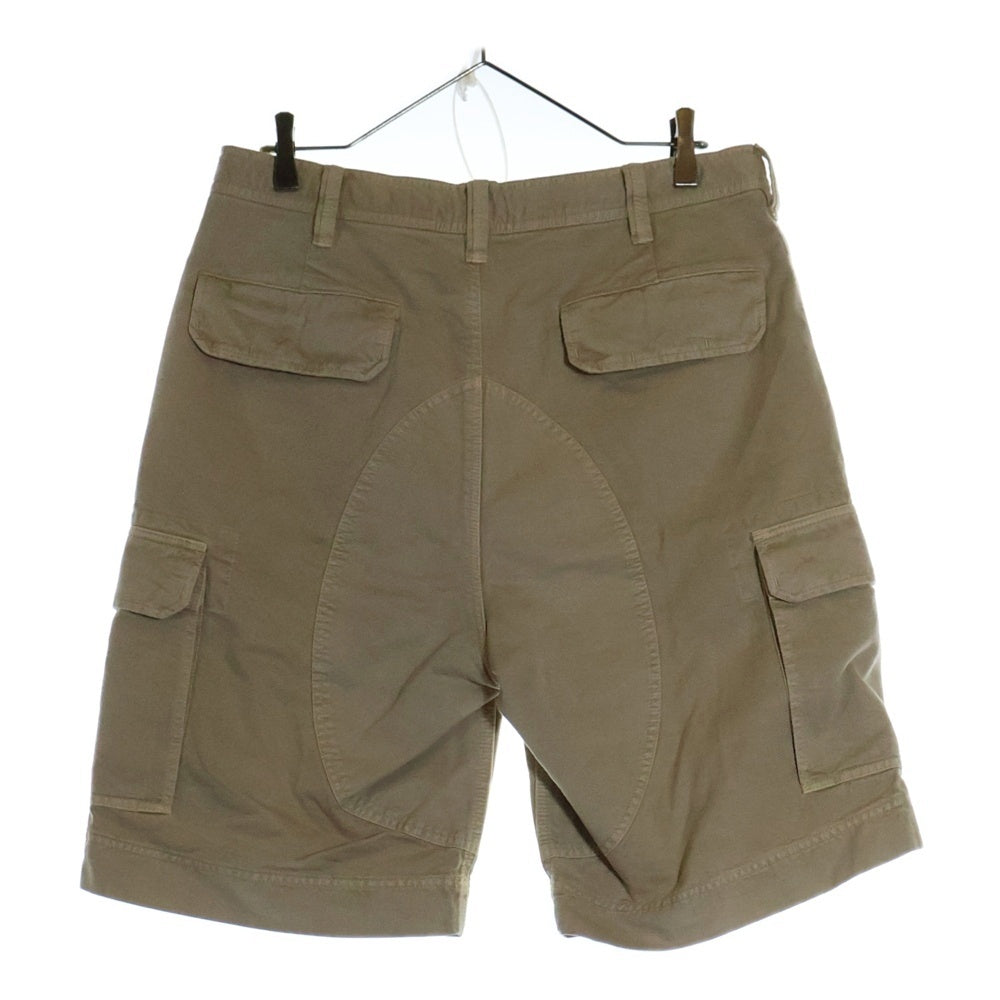 BRUNELLO CUCINELLI(ブルネロクチネリ) コットン ジップフライ カーゴ ショートパンツ ハーフパンツ ショーツ ベージュ DD92926