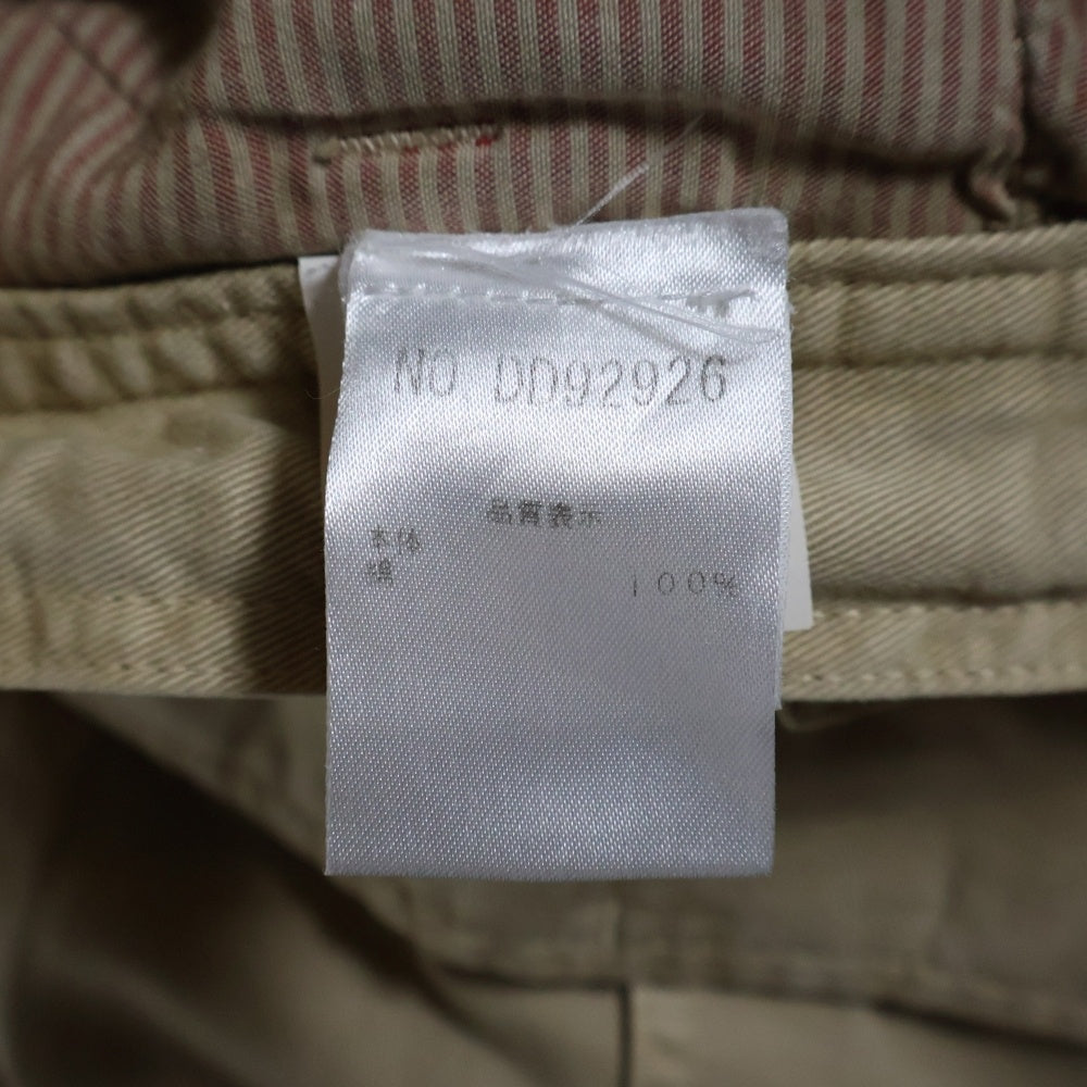 BRUNELLO CUCINELLI(ブルネロクチネリ) コットン ジップフライ カーゴ ショートパンツ ハーフパンツ ショーツ ベージュ DD92926